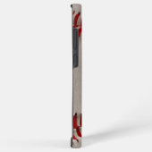 Baseball met persoonlijke naam samsung galaxy hoesje (Rechterkant)