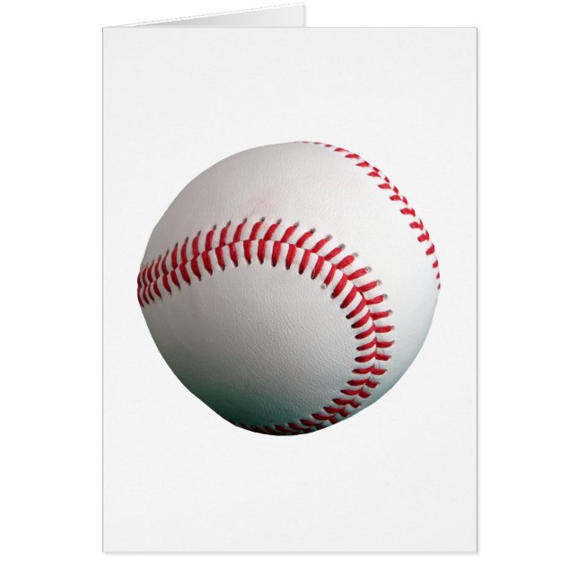 Baseball met Red Stitching (Voorkant)