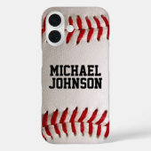 Baseball met  tekst Case-Mate iPhone case (Achterkant)