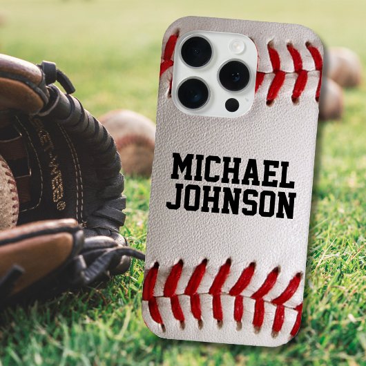 Baseball met  tekst Case-Mate iPhone case