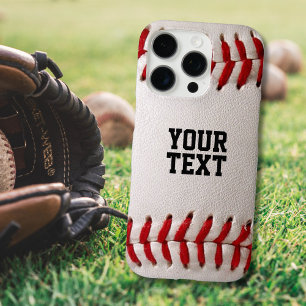 Baseball met tekst iPhone 15 pro case