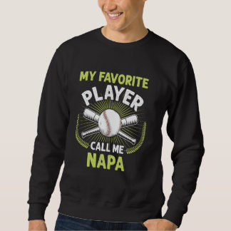 Baseball Mijn favoriete speler Noem me Napa X Trui
