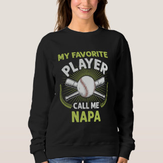 Baseball Mijn favoriete speler Noem me Napa X Trui