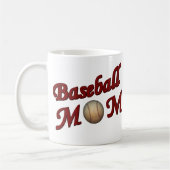 Baseball Moeder Schattig Koffiemok (Links)