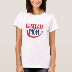 Baseball-moeder T-shirt