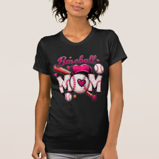 Baseball Moeder T-shirt