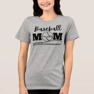 Baseball Moeder T-shirt – Game Day T-shirt voor sp