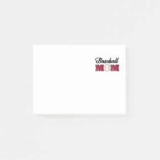 Baseball Moeder vierkant Post-it® Notes