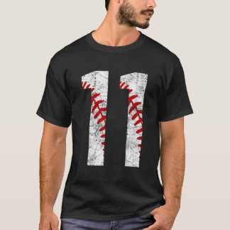 Baseball Mom 11 Jersey Baseball Favorite Player T-shirt