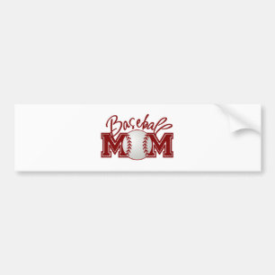 Baseball MOM Bumpersticker