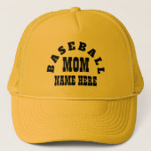 BASEBALL MOM EDITABLE TRUCKER PET (Voorkant)