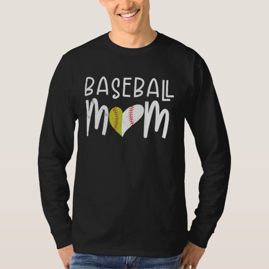 Baseball Mom T-shirt (Voorkant)