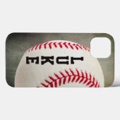 Baseball Monogram of 2-4 Letter-naam Case-Mate iPhone Case (Achterkant (horizontaal))