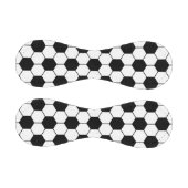 Baseball Motif de balle de football adapté noir blanc (Panneaux)