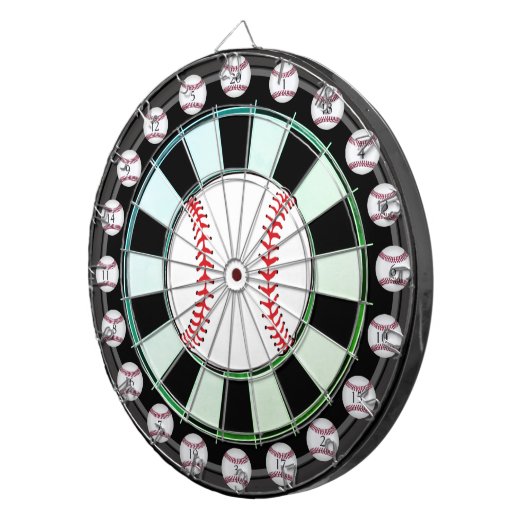 Baseball Multi-Target 20 Count Dartboard Dartbord (Voorkant Rechts)