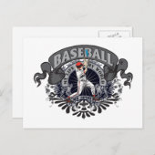 Baseball My Sport Briefkaart (Voorkant / Achterkant)