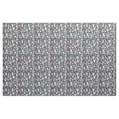 Baseball Navy Texture Stof (Fat Quarter)