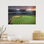 Baseball Night Poster (Keuken)