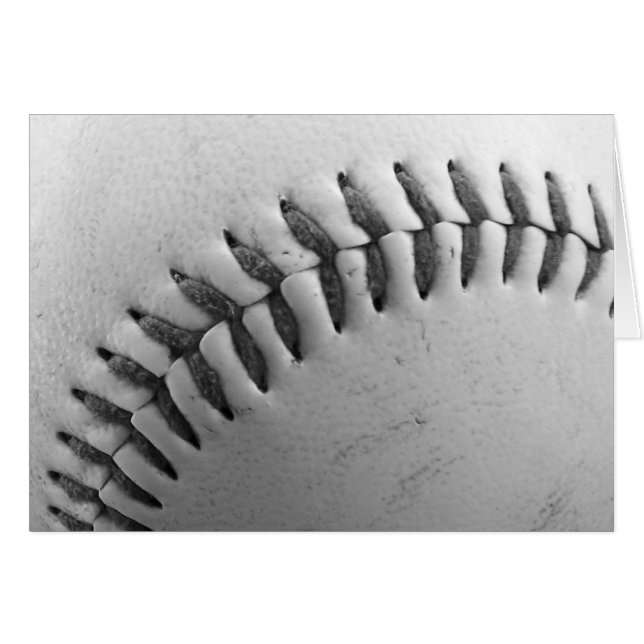 BASEBALL (noir et blanc) (Devant horizontal)