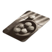 Baseball Nostalgia - Baseballen Magneet (Linkerzijde)