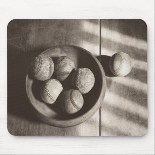 Baseball Nostalgia - Baseballen Muismat