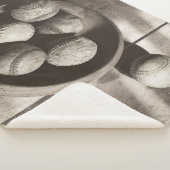 Baseball Nostalgia - Baseballen Sherpa Deken (3/4)