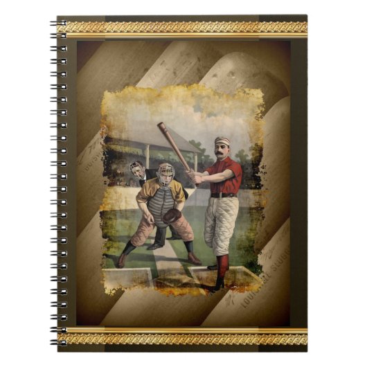 Baseball: Notitieboek (Voorkant)