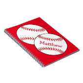 Baseball Notitieboek (Rechterzijde)