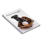 Baseball-Notitieboek Notitieboek (Rechterzijde)