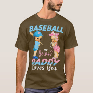 Baseball of Beukenpappie houdt van je Baby T-shirt