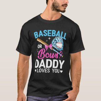 Baseball of Beukenpappie houdt van je gender onthu T-shirt