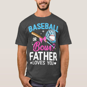 Baseball of brouwerij vader houdt van je sekse t-shirt