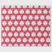  Baseball of Softball Cadeaupapier (Vlak)