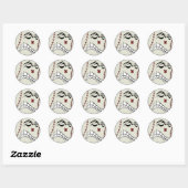 Baseball of Softball Stickers (Vel)