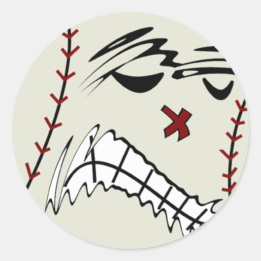 Baseball of Softball Stickers (Voorkant)