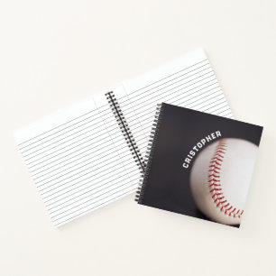 Baseball op maat notitieboek