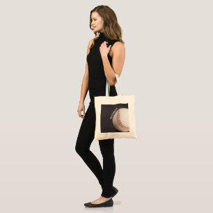 Baseball op maat tote bag