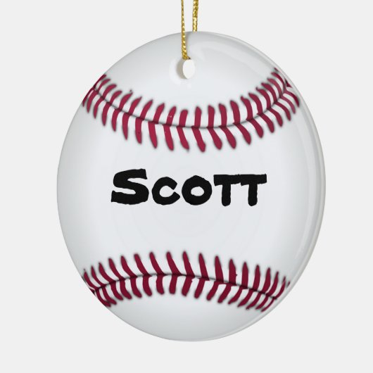 Baseball Ornament (Links)