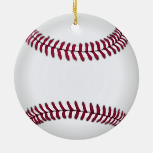 Baseball Ornament (Achterkant)