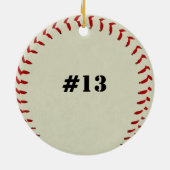 Baseball Ornament (Achterkant)