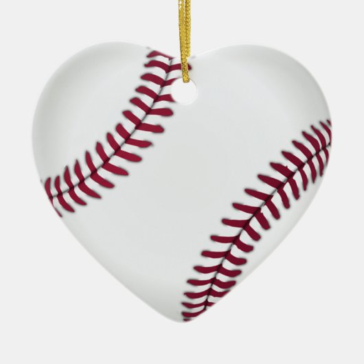 Baseball Ornaments Keramisch Ornament (Voorkant)