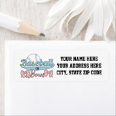 Baseball ou Bows Genre Révéler les Étiquettes de a (En situation)