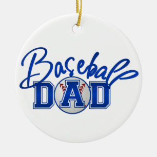 Baseball Pap Keramisch Ornament