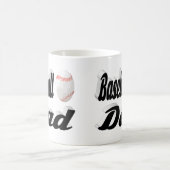Baseball Papa demi-texte Café Mug (Centre)