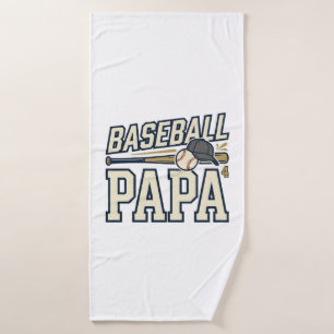 Baseball Papa Vintage Gravure Design de T-shirt_1