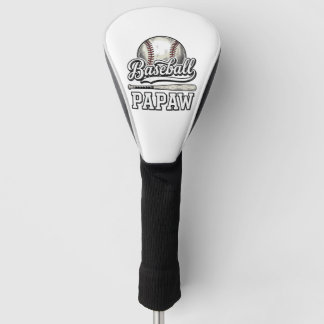 Baseball Papaw Vintage Gravure Shirt Ontwerp_1 Golfheadcover