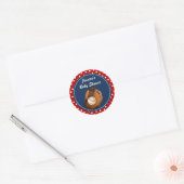 Baseball Party Favor Stickers (Envelop)