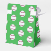 Baseball Party Treat Favoriet Box Bedankdoosjes (Achterkant)