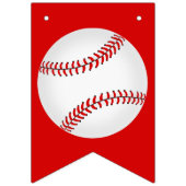 Baseball Party Vlaggetjes (Eerste vlag)