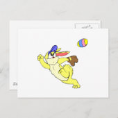 Baseball Pasen Feestdagenkaart (Voorkant / Achterkant)